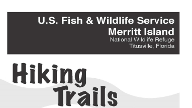 An image of the cover for the hiking trails brochure.