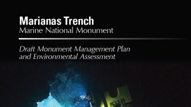 Thumbnail photo of Mariana Trench Marine National Monument draft Monument Management Plan