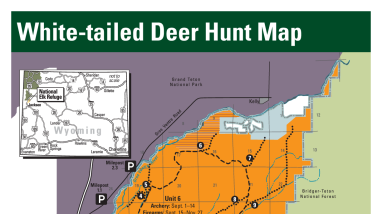 2024 National Elk Refuge (White Tailed Deer Hunt Map)