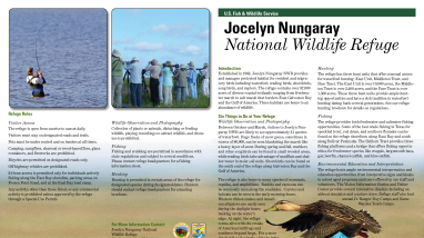 Jocelyn Nungaray National Wildlife Refuge Brochure