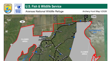 Aransas NWR 2026 Archery Map