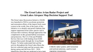 Radar project factsheet