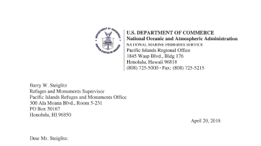 Midway Seabird Protection Project Essential Fish Habitat Conservation Recommendations.PDF