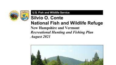 Silvio O Conte NFWR Hunt and Fish Plan New Hampshire and Vermont
