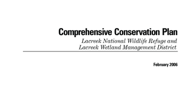 Lacreek NWR Comprehensive Conservation Plan 