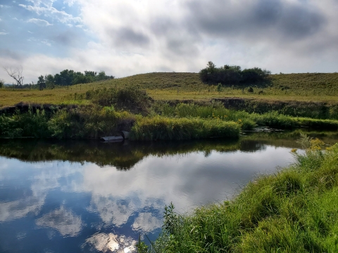 Springwater NWR Dam
