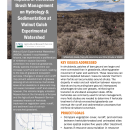 Impacts of Herbicide Brush Management Handout