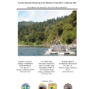 Juvenile Salmonid Monitoring in the Mainstem Trinity River, California, 2022