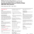 Carolina Sandhills NWR Hunt Supplemental - 2026/2027