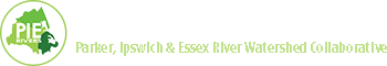 Logo for the Parker, Ipswich and Essex Rivers watershed collaborative