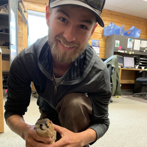 Bryce Woodruff at Tetlin National Wildlife Refuge