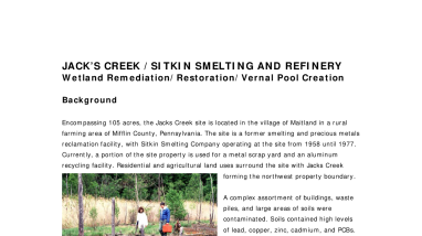 Superfund Technical Assistance Documents - Pennsylvania
