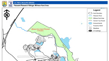 Patuxent Millrace Hunt Map