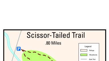 Scissor-tailed Trail Map