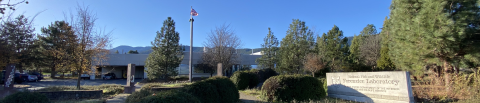 Front of the National Fish and Wildlife Forensics Laboratory in Ashland, OR