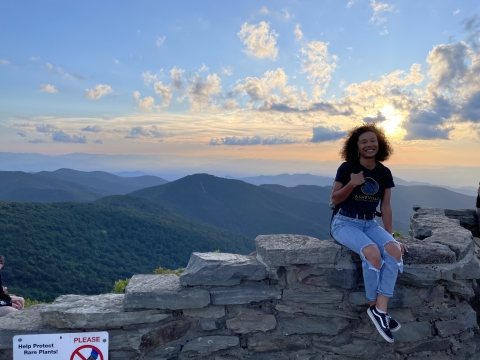 Photo of Sharon Dorsey, an intern with the Directorate Fellows Program.