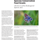 Cooperative Endangered Species Conservation Fund Grants: Section 6 of the Endangered Species Act