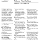 Benton Lake Hunting Information