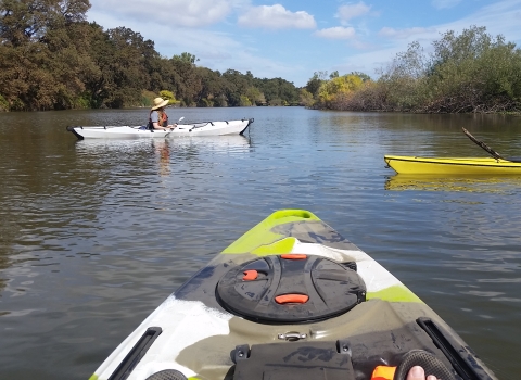 Paddle tour at Stone Lakes National Wildlife Refuge