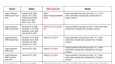 2026 2027 Hunt Season Unit Closures