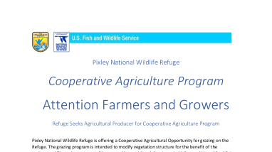 Pixley NWR Little Deer Creek 40 Acre CAA 2026-2031