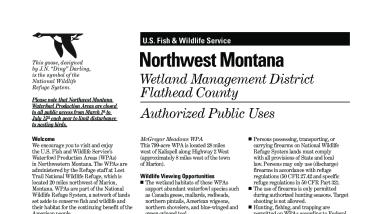 Northwest MT WMD Flathead County