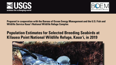 Population Estimates for Selected Breeding Seabirds at Kilauea Point NWR, 2019