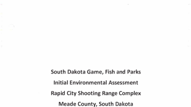 2022_July_Rapid City Shooting Range initial Environmental Assessment