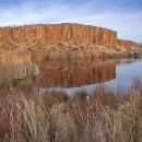 Columbia Lake & Cliffs