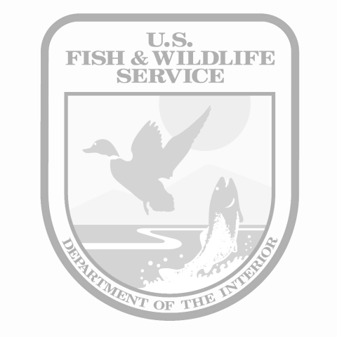 Grayscale U.S. Fish and Wildlife Service logo
