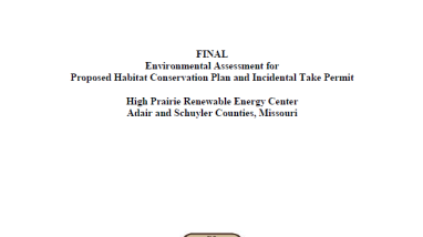 Screenshot of Cover Page