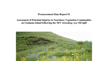 III.A.1.a Preassessment Data Report #1: Nearshore Vegetation