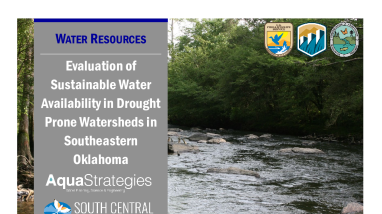 Evaluation of Sustainable Water Availability in Drought Prone Watersheds