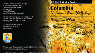 Columbia National Wildlife Refuge Bird Checklist