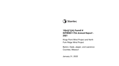 2021 10a1A Annual Report - Kings Point / North Fork