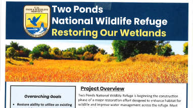 Two Ponds NWR Restoring Our Wetlands