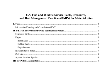 USFWS Alaska BMPs for Material Sites