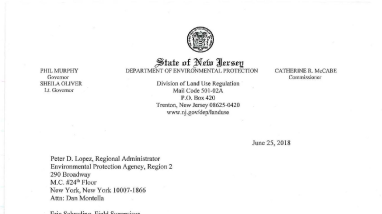 Memorandum of Agreement Regarding ESA and State Assumption of the 404 Wetland Program in NJ