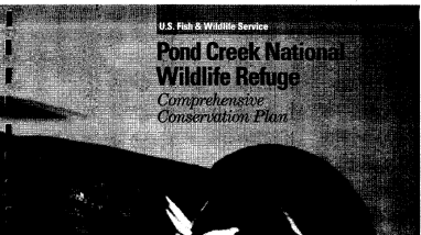 Pond Creek National Wildlife Refuge Comprehensive Conservation Plan