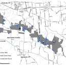 A map of Clarks River National Wildlife Refuge. For more information contact 270/527-5770.