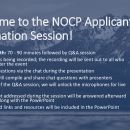 National Outreach and Communications Program NOFO Information Session