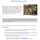 Timing Recommendations for Land Disturbance & Vegetation Clearing