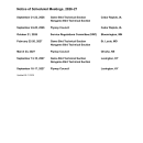 Mississippi Flyway Upcoming Meetings and Calendar of Events