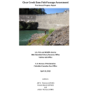 2012 Clear Creek Dam Fish Passage Assessment Progress Report